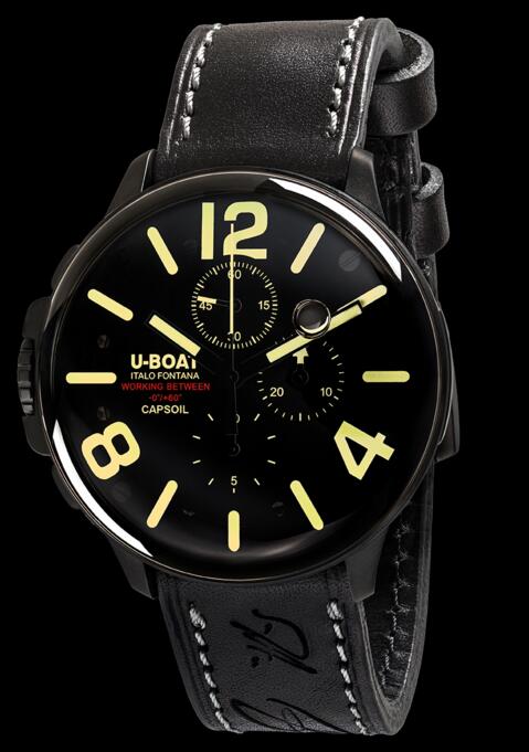 Review U-Boat CAPSOIL CHRONO DLC 8109 Replica watch - Click Image to Close